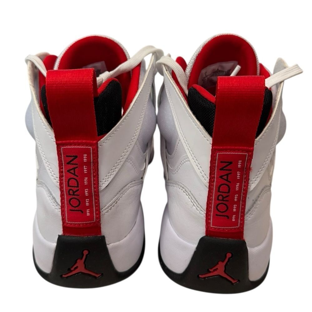 Jordan Jumpman Two Trey 'White University Red' Men's DO1925-160 Sneakers 9 - Picture 5 of 6